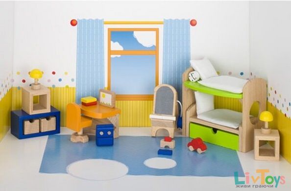 Набір для ляльок goki Меблі для дитячої кімнати 51746G