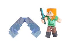 Колекційна фігурка Alex with Elytra Wings серія 4, Minecraft