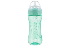 Детская Антиколикова бутылочка Nuvita NV6052 Mimic Cool 330мл зеленый