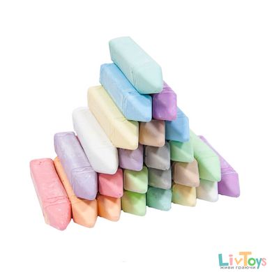 Набор ароматных цветных мелков для рисования - ЯРКОЕ ЛЕТО (24 цвета)
