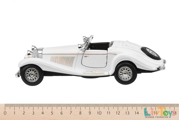 Автомобіль 1:28 Same Toy Vintage Car зі світлом і звуком Білий HY62-2Ut-1