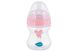 Детская Антиколикова бутылочка Nuvita NV6011 Mimic Collection 150мл розовая