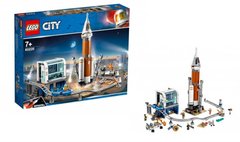 Конструктор LEGO City Космічна ракета та пункт керування запуском 60228