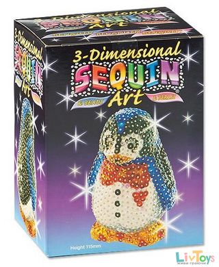 Набор для творчества Sequin Art 3D Пингвин SA0503
