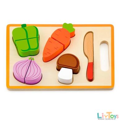 Игрушечные продукты Viga Toys Деревянные овощи (50979)